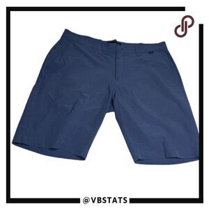 Travis Mathew Men's Classic Chino Shorts Blue Size‎ 34W